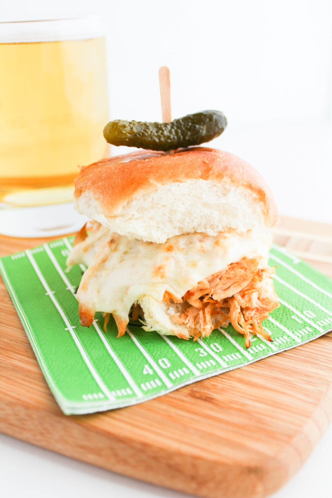 Crockpot Chicken Sliders