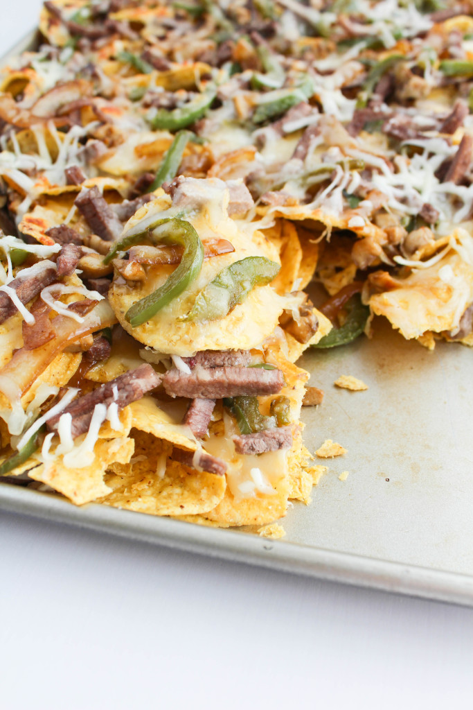 Philly Cheese-Steak Nachos