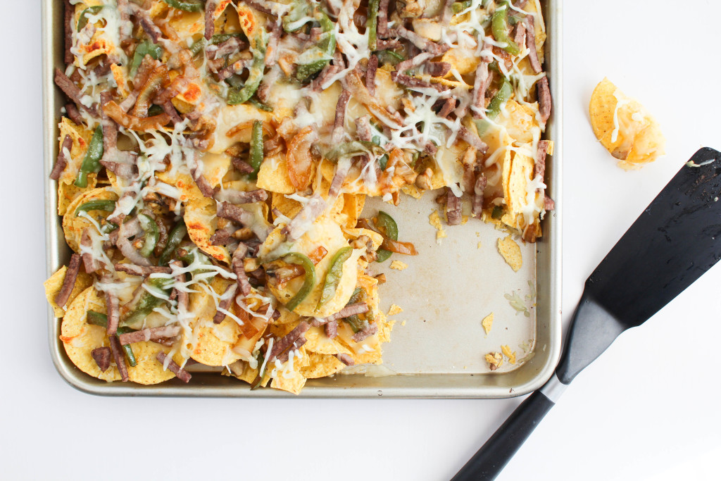 Philly Cheese-Steak Nachos