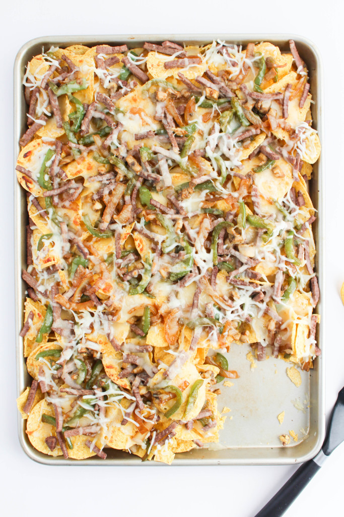 Philly Cheese-Steak Nachos