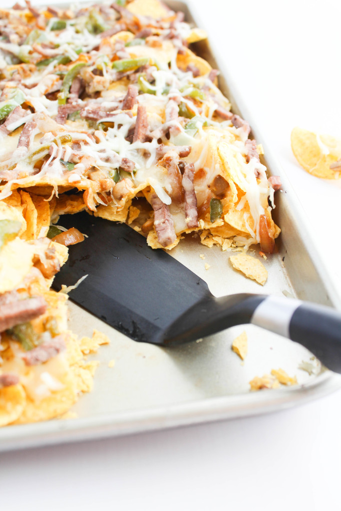 Philly Cheese-Steak Nachos