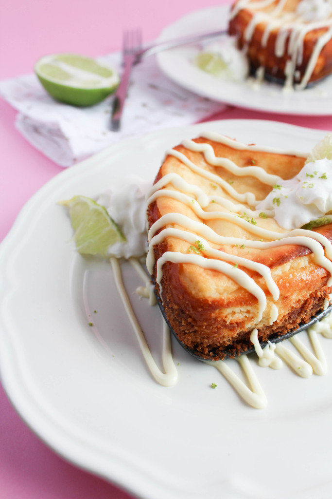 Mini Key Lime Pie Cheesecakes