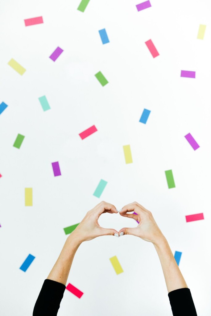 DIY Sprinkle Photobooth Backdrop