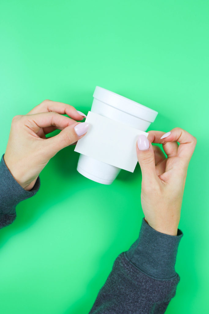 DIY Football Party Cups