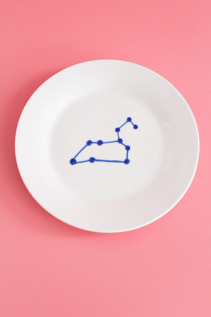 DIY Zodiac Appetizer Plates