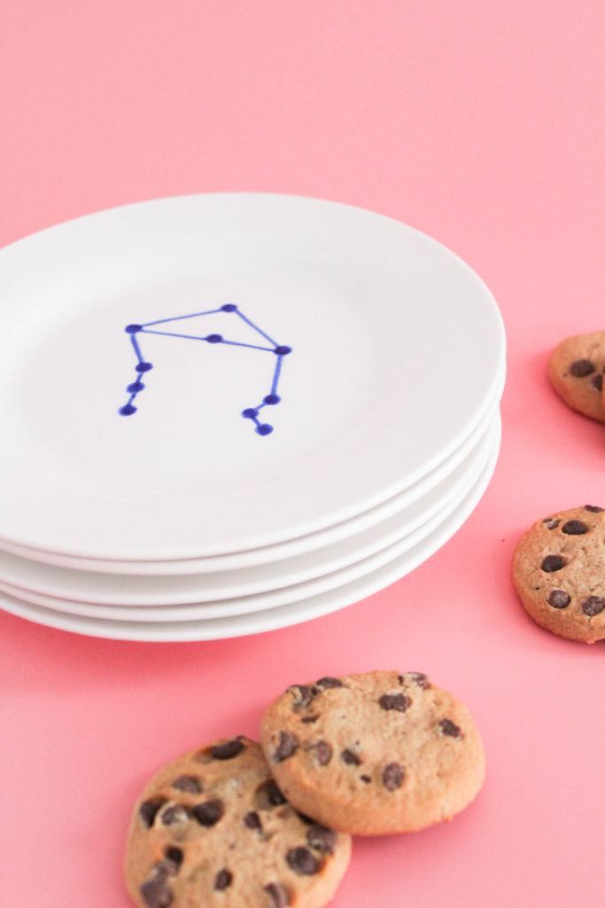 DIY Zodiac Appetizer Plates