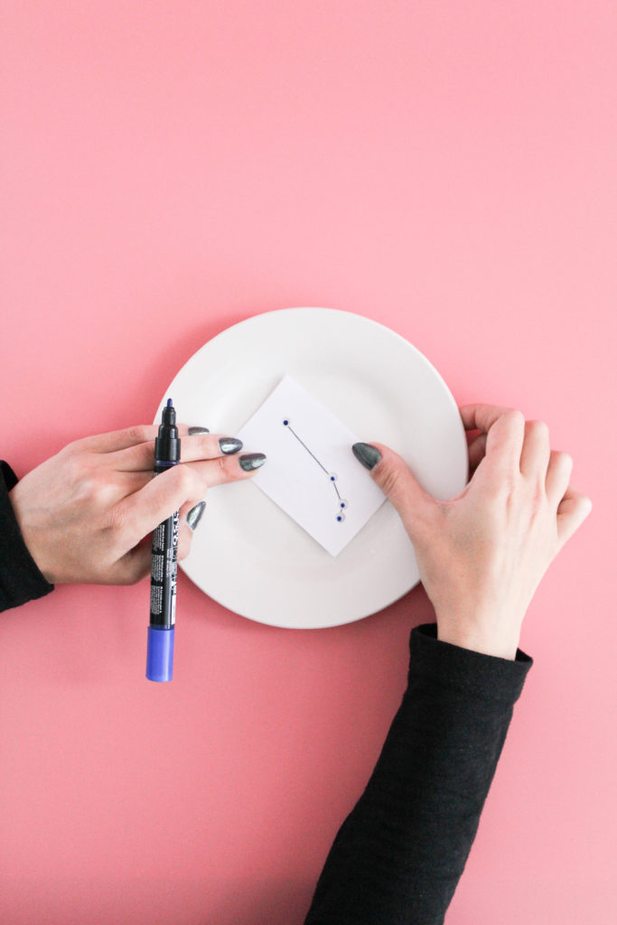 DIY Zodiac Appetizer Plates