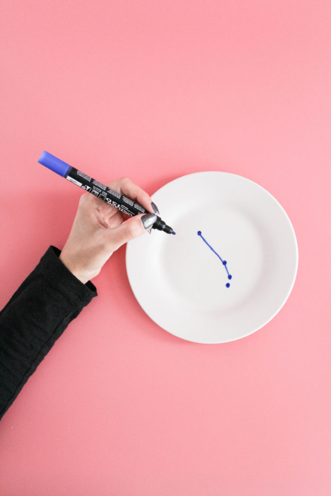 DIY Zodiac Appetizer Plates