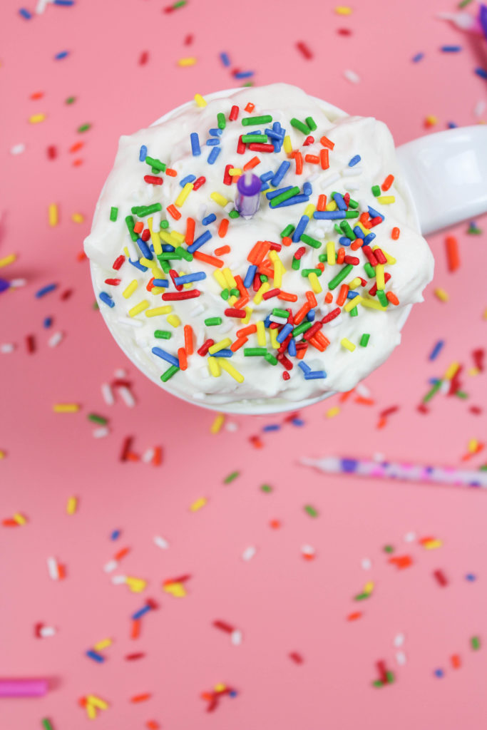 Birthday Cake Hot Chocolate