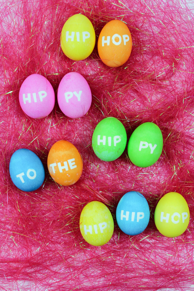 Old School Hip Hop Easter Eggs