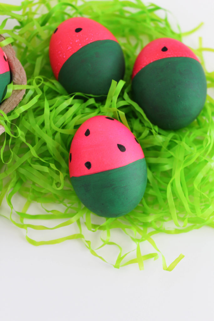 Watermelon Easter Eggs