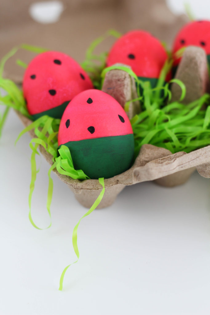 Watermelon Easter Eggs