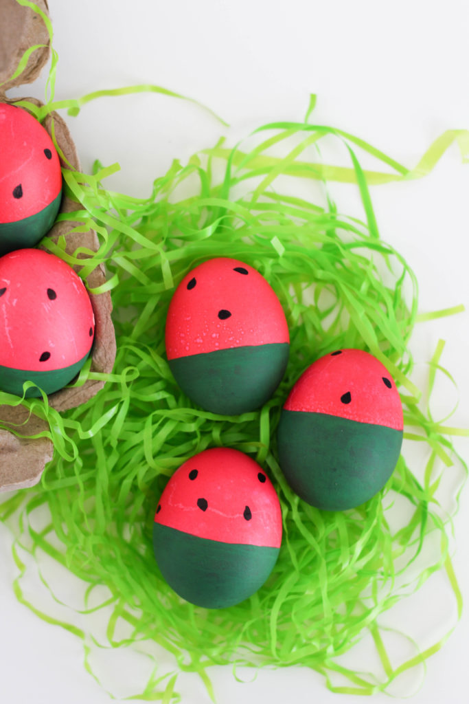 Watermelon Easter Eggs