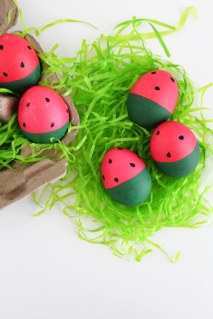 Watermelon Easter Eggs