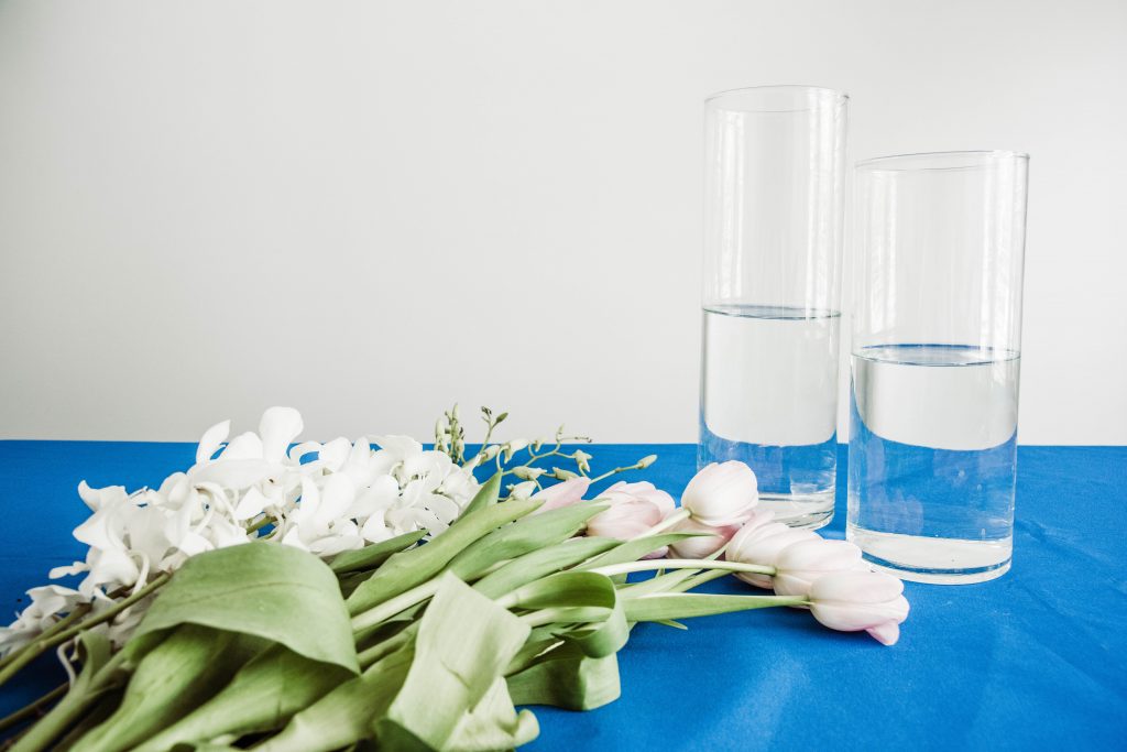 DIY Submerged Centerpieces