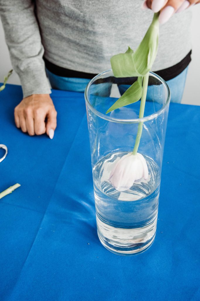 DIY Submerged Centerpieces