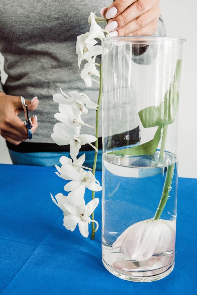 DIY Submerged Centerpieces