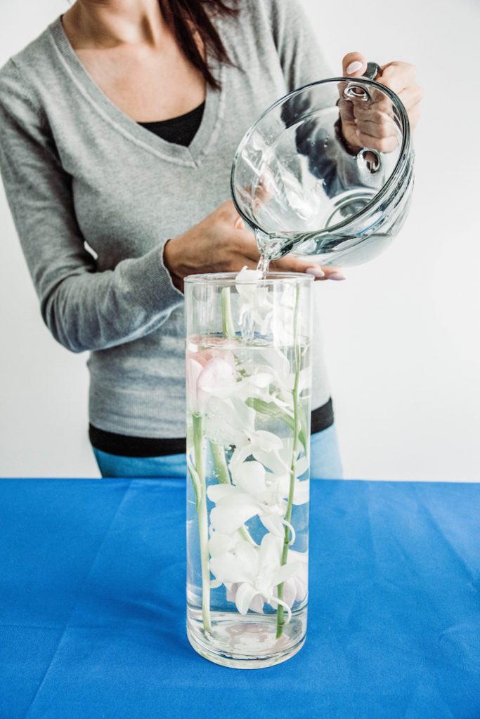 DIY Submerged Centerpieces