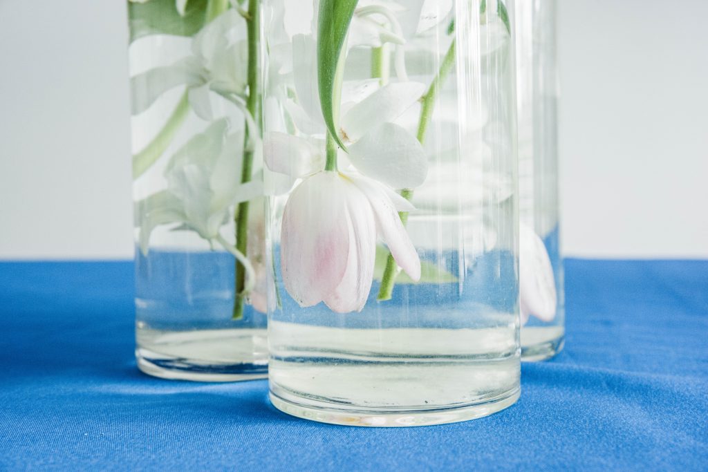 DIY Submerged Centerpieces