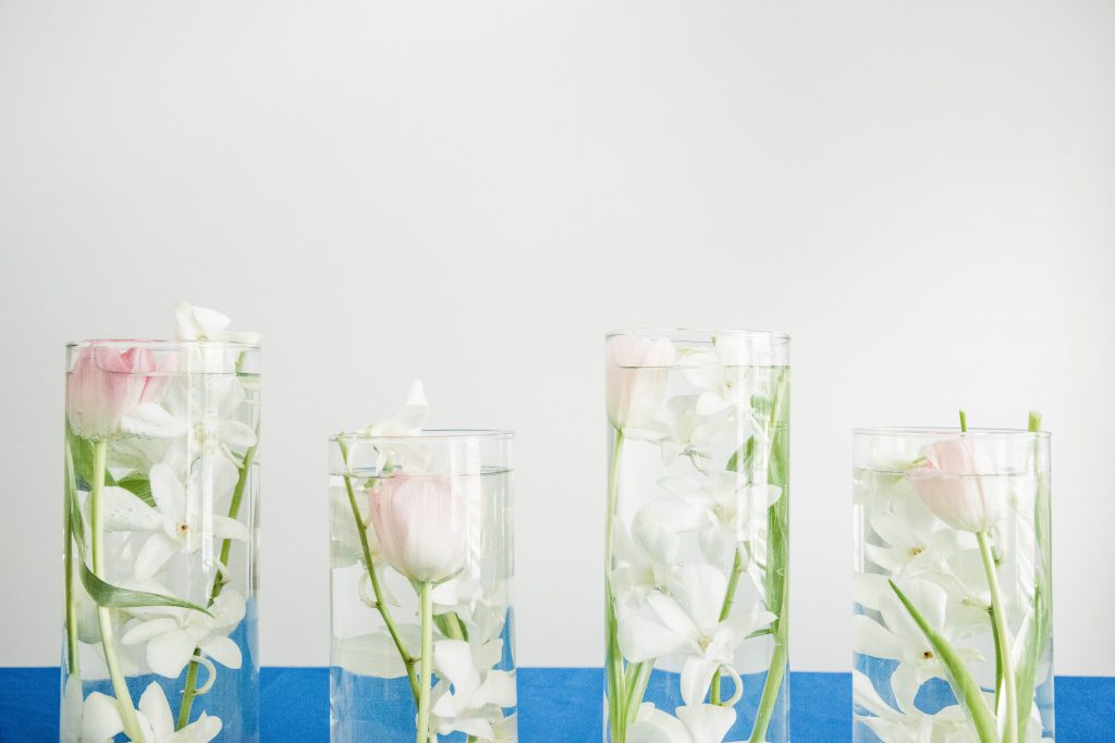 DIY Submerged Centerpieces