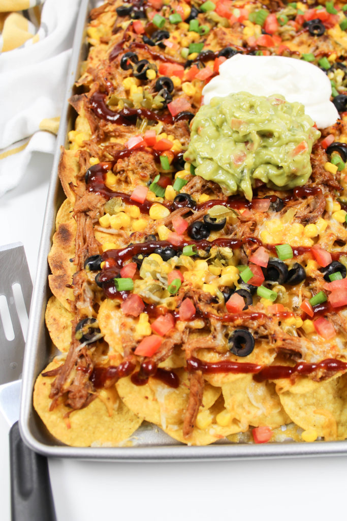 BBQ Pork Nachos