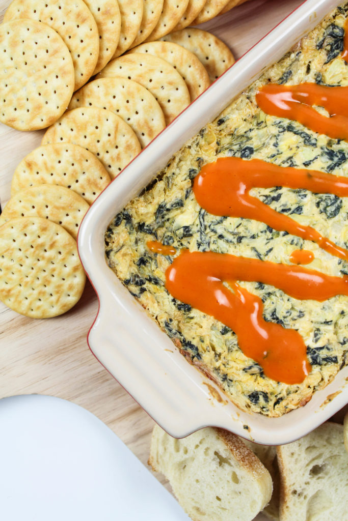 Buffalo Spinach Artichoke Dip Recipe