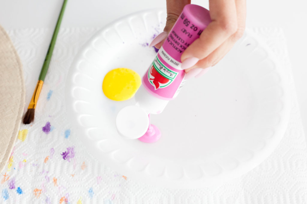 DIY Watercolor Placemats