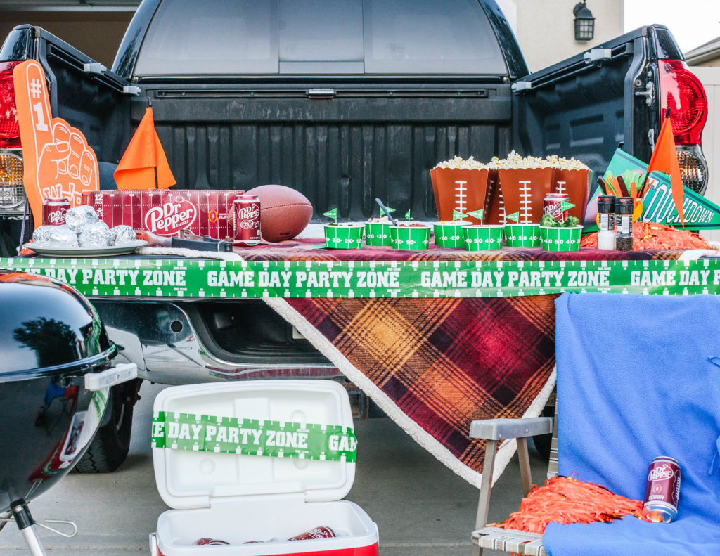 Tailgating with Dr Pepper