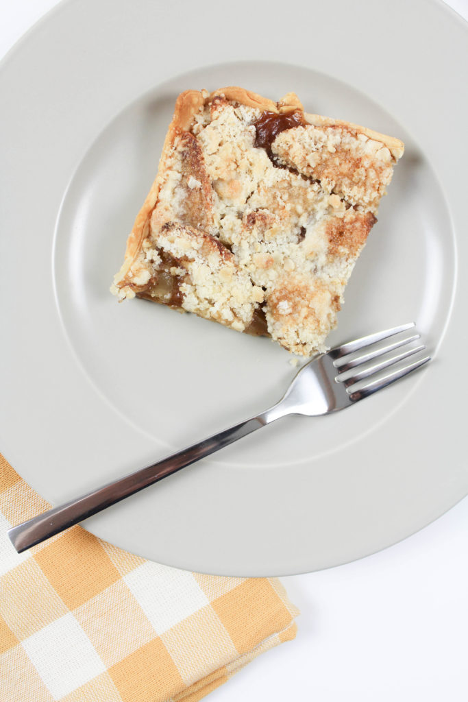 Caramel Apple Slab Pie