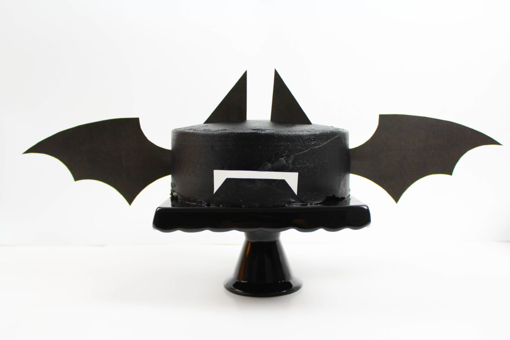 Halloween Bat Cake