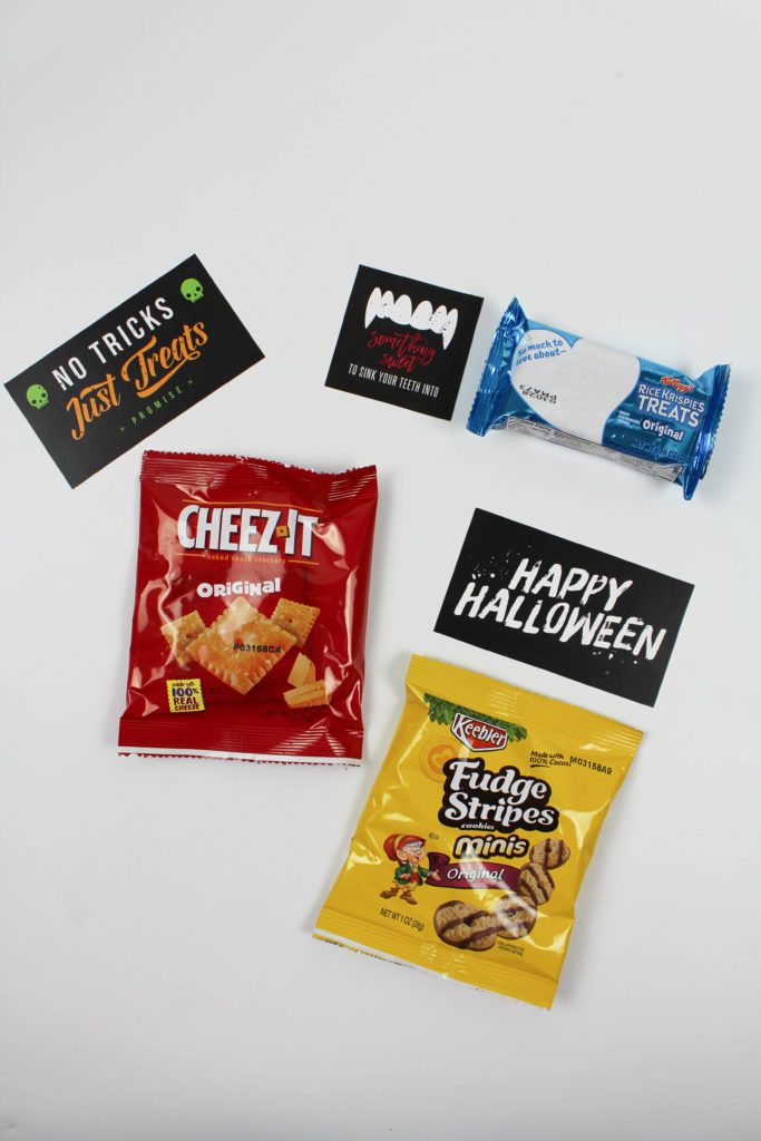 Halloween Treat Bag Toppers