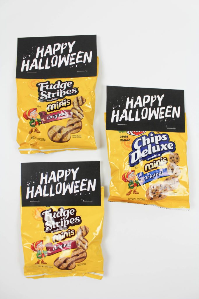 Halloween Treat Bag Toppers