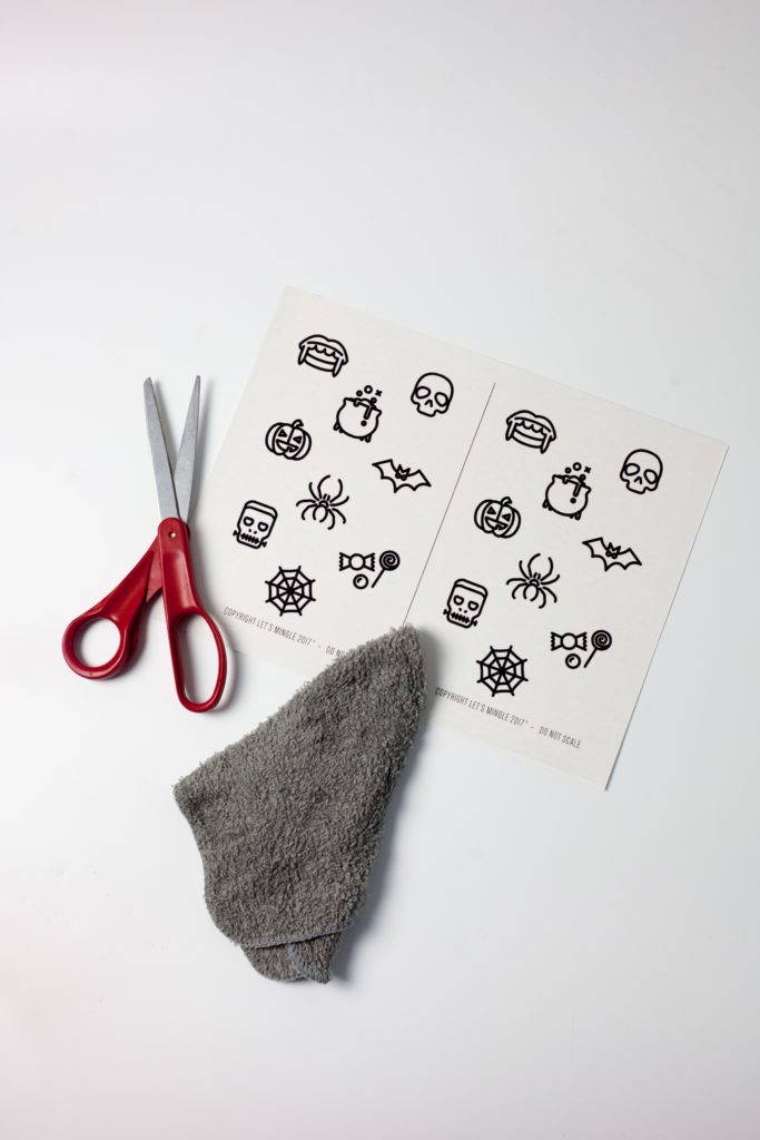 Printable Halloween Temporary Tattoos