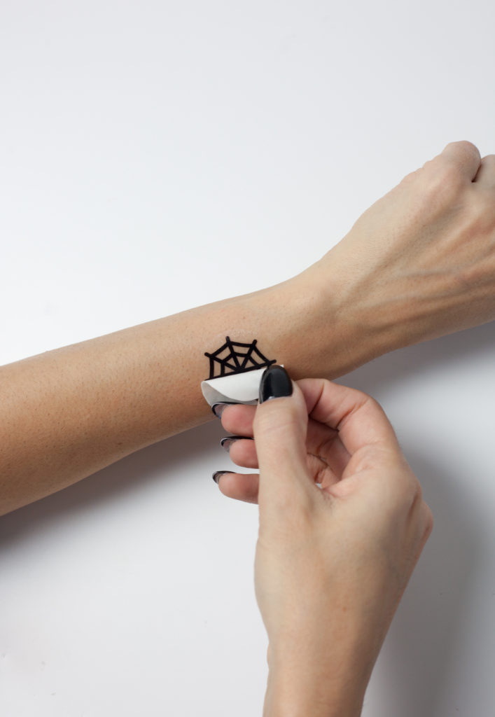 Printable Halloween Temporary Tattoos