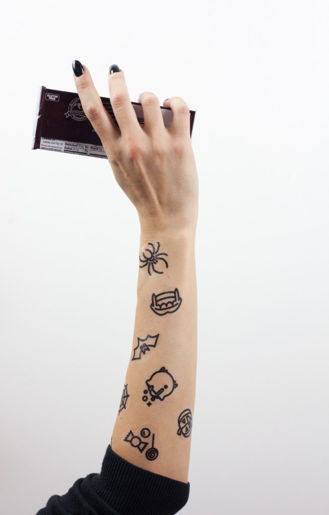 Printable Halloween Temporary Tattoos