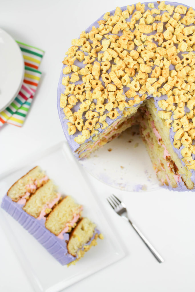 Milk and Cereal Cake