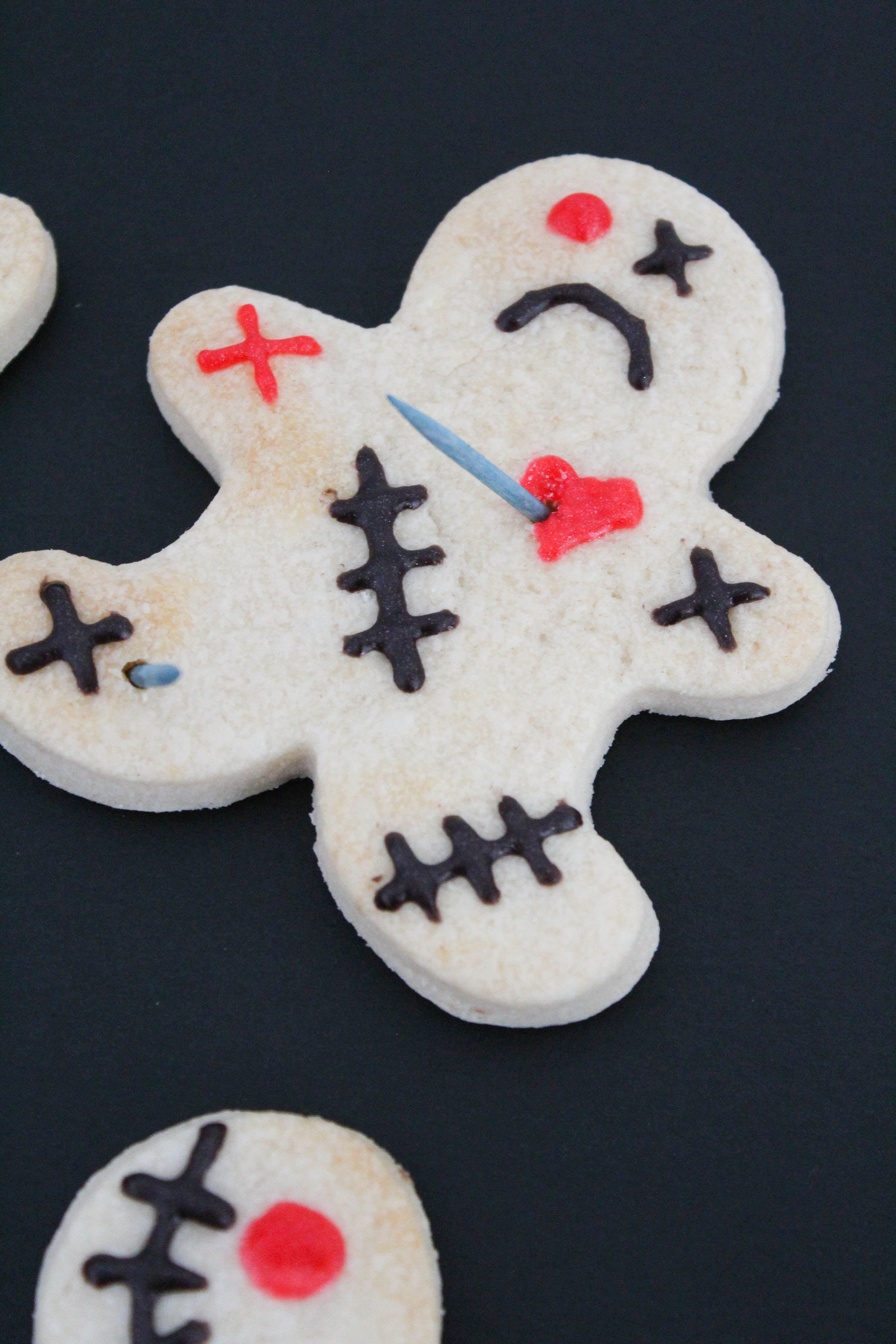 VooDoo Doll Gingerbread Man cookie cutter Halloween Party spooky evil biscuit 