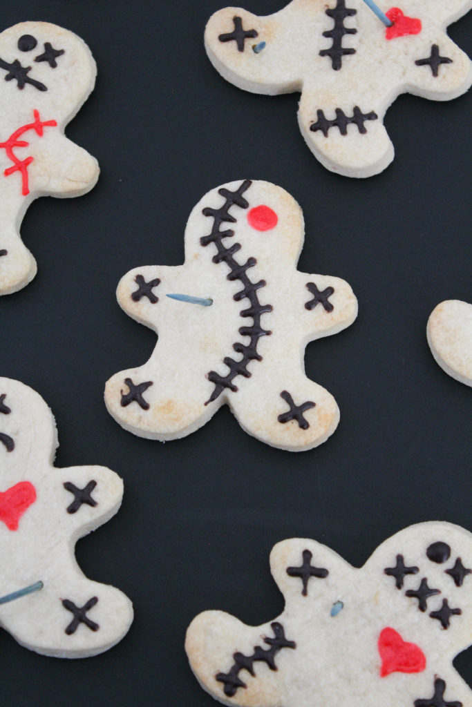 Voodoo Doll Halloween Cookies