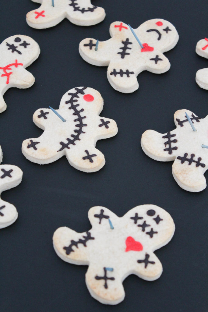 Voodoo Doll Halloween Cookies