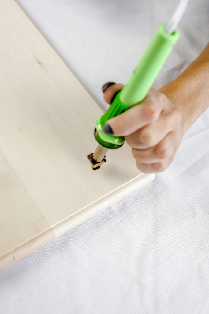 DIY Wood Burned Serving Board