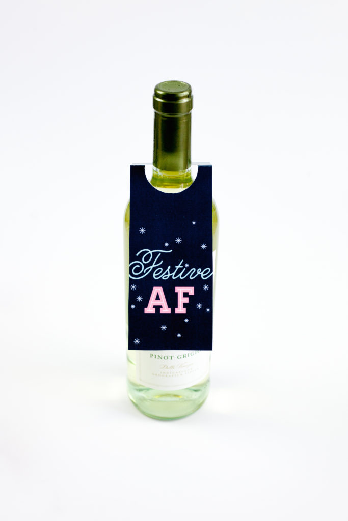 Printable Wine Bottle Gift Tags