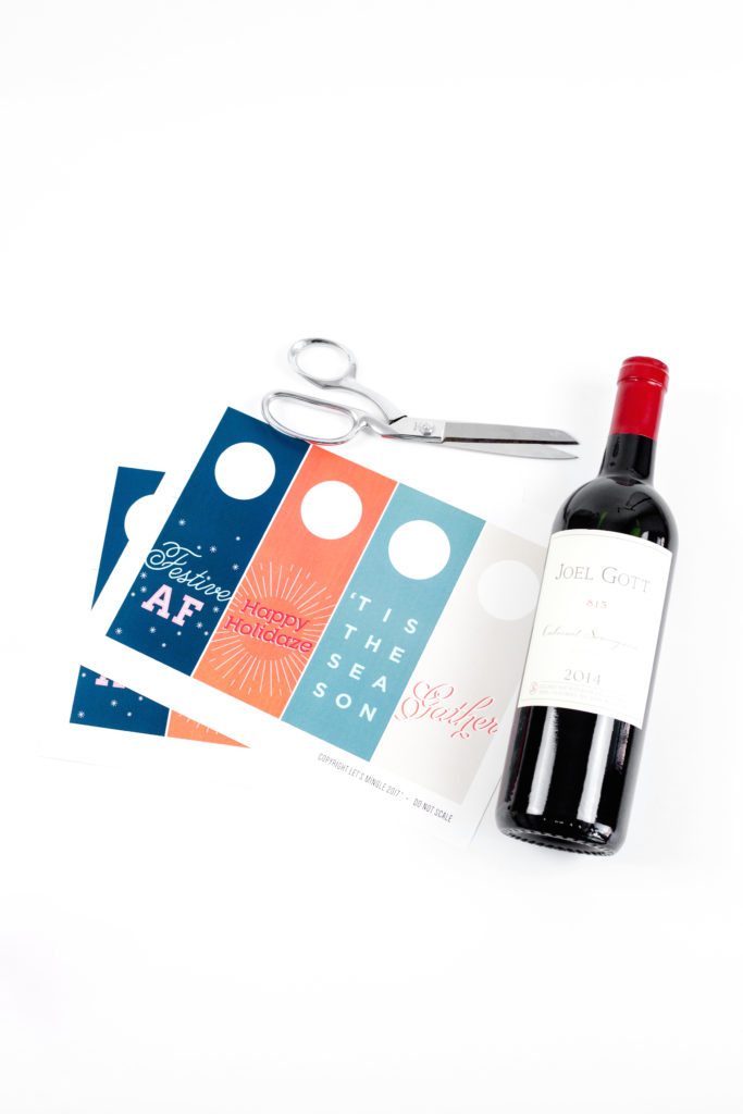 Printable Wine Bottle Gift Tags