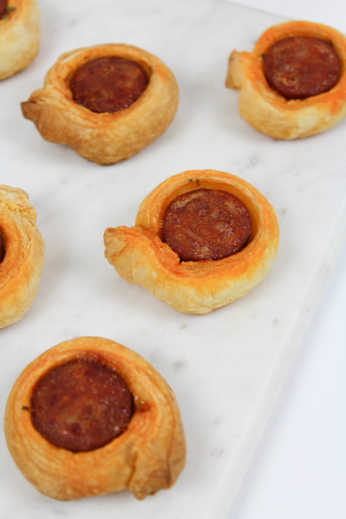 Sausage Puff Pastry Appetizers