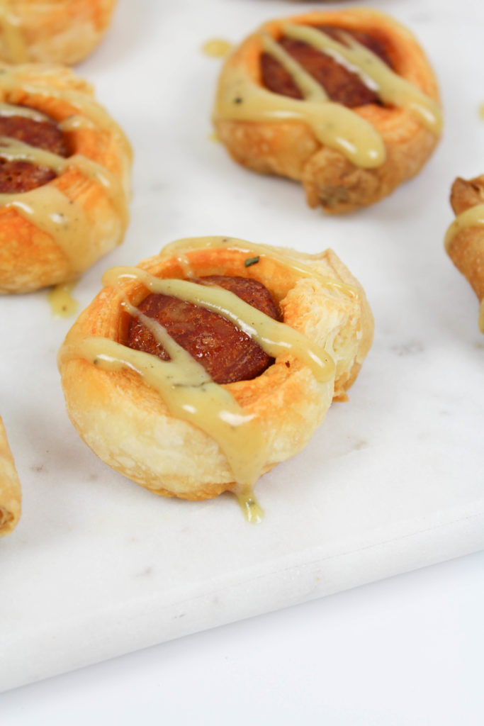 Sausage Puff Pastry Appetizers