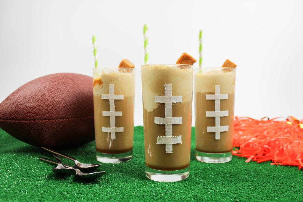 Caramel Whiskey Root Beer Floats