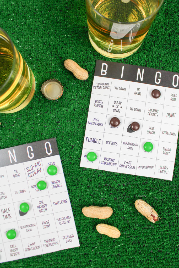 Printable Super Bowl Bingo