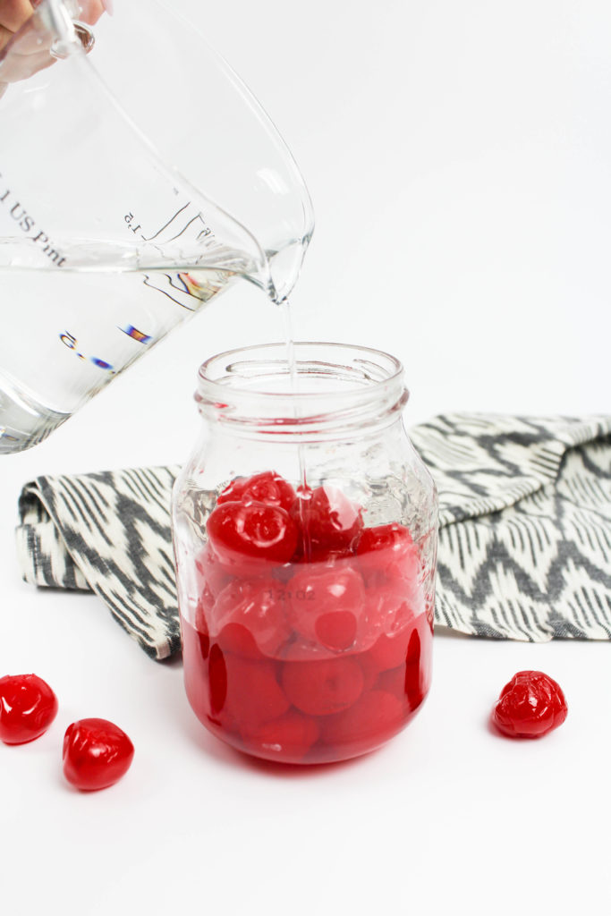 Boozy Rum Soaked Cherries