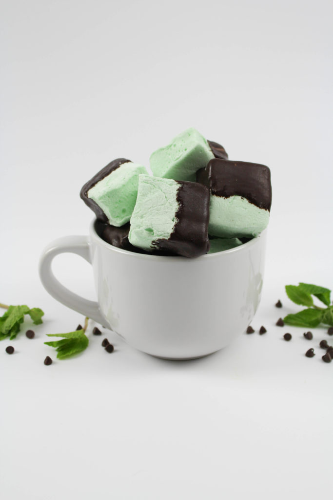 Mint Chocolate Marshmallows