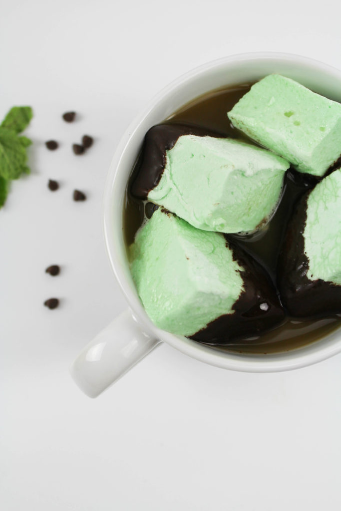 Mint Chocolate Marshmallows