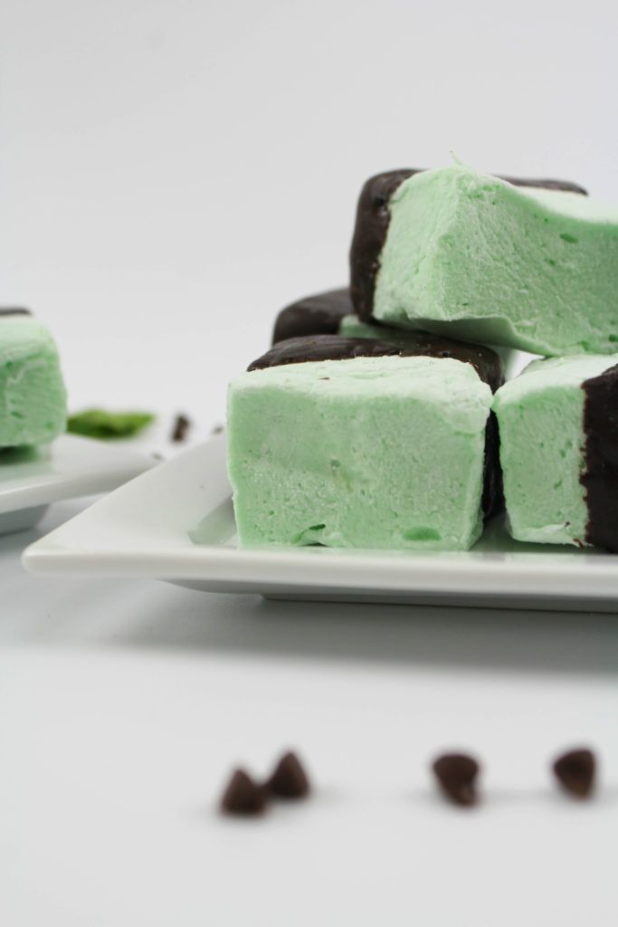 Mint Chocolate Marshmallows